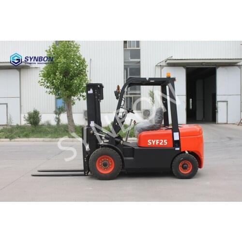 New 2.5ton forklift truck diesel natural gas electric forklift CE certificatio storage equipment Lifting machinery SYF25