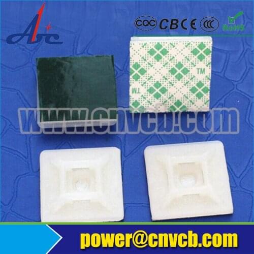 PL-0033 Self-Adhesive Tie mount Mounting base 19mm/28mm Self-Adhesive Tie mount