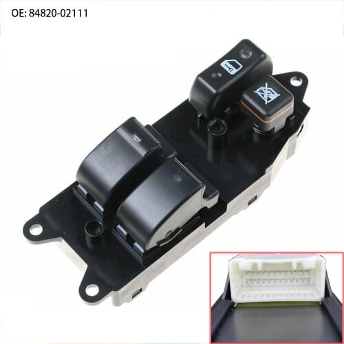 Electric Power Master Window Control Switch Regulator Button Console For Toyota Corolla Verso 2002-2007 84820-02111