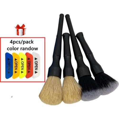 Car Exterior Detailing Brushes Auto Interior Detail Brush Interior Dust Remove Tool Car Cleaning Tools