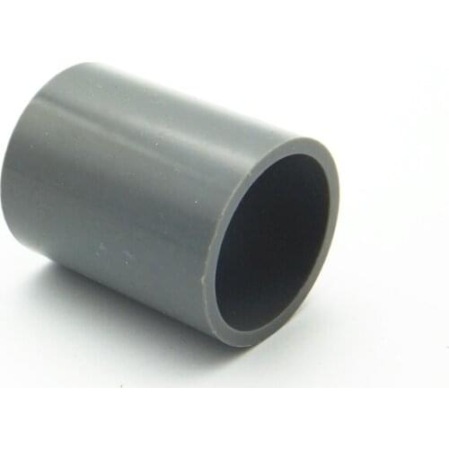 50mm ID Equal Straight PVC Tube Joint Pipe Fitting Coupler Adapter Water Connector For Garden Irrigation System DIY