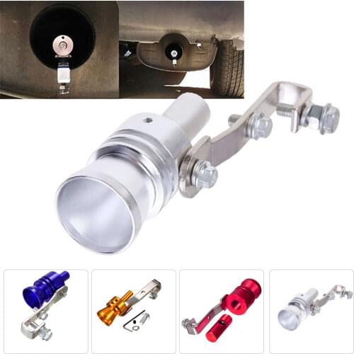 1PC Universal Sound Simulator Car Turbo Sound Whistle Muffler Vehicle Refit Device Exhaust Pipe Whistle Auto Accessories