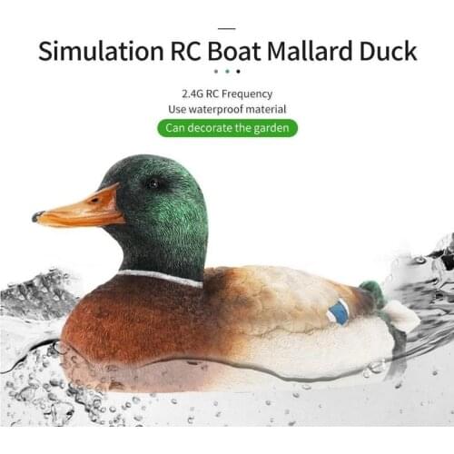 V201 Rc Boot Rc Eend Boot 2.4Ghz Jacht Motion Afstandsbediening Eend Boot Waterdicht Voor Zwembad Vijver Tuin toy