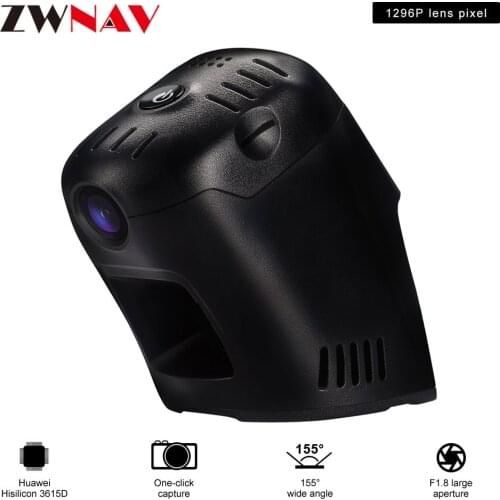 Car recorder For Audi A4 2017-2019 low/high version original dedicated Hidden Type Registrator Dash Cam DVR Camera WiFi 1080P