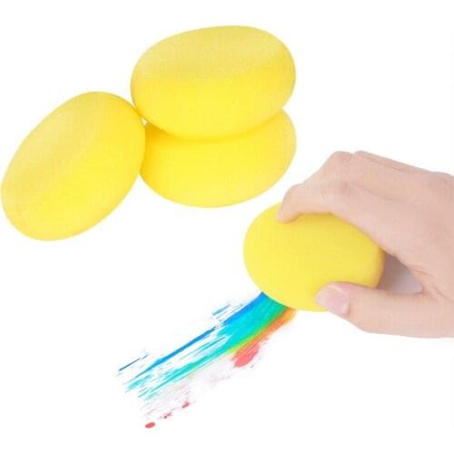 20pcs DIY Art Painting Sponges Watercolor Painting Gouache Absorbing Sponge Graffiti Painting Sponge Handcraft Pottery Clay Tool