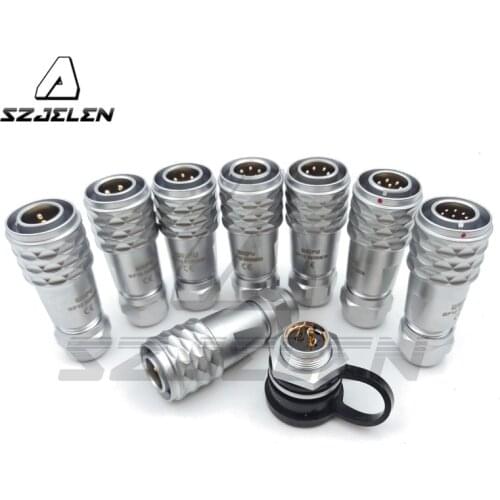 WEIPU SF12 series Waterproof Connector 2pin, 3pin, 4pin,5pin, 6pin, 7pin,9pin,Latches self-locking metal connects