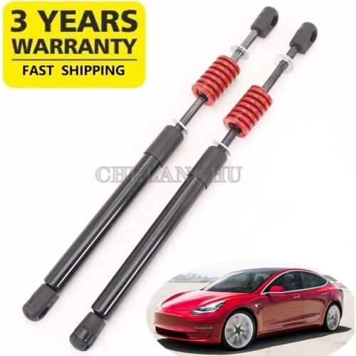 2pcs For Tesla Model 3 2016 2017 2018 2019 2020 Car-styling Gas Trunk Tailgate Shock Strut Lifter Spring
