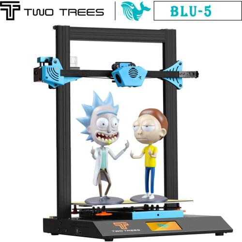 Twotrees 3D Printer Bluer Plus PEI BMG TMC2209 I3 Upgrade Magnetic Touch Screen Printing Masks Resume Power Failure Dual Z Axis