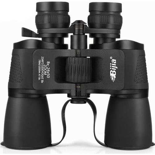 BIJIA 10-120X80 high magnification long range zoom hunting telescope wide angle professional binoculars high definition