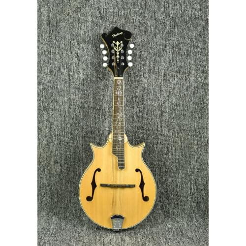 Feeling musical instrument hand-made mandolin Free shipping F style solide spruce top mandolin