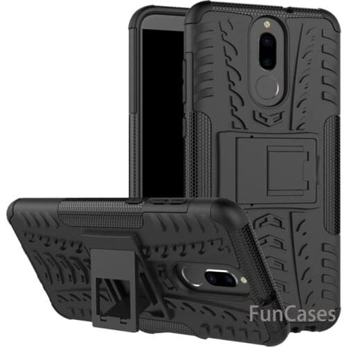 For Mate 10 lite / Maimang 6 case Hybrid TPU Armor Silicone Rubber Hard Back Cover Impact Case For Huawei Honor Nova 2i coque