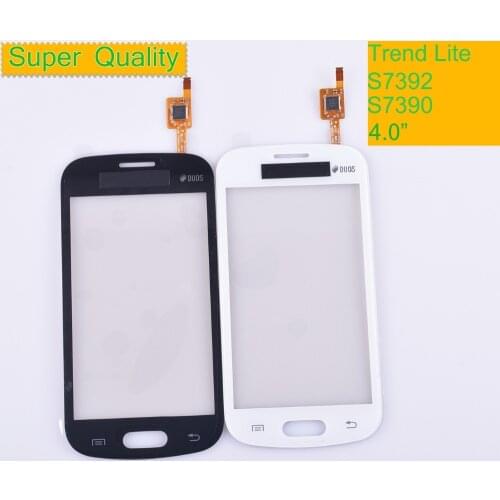 For Samsung Galaxy Trend Lite S7392 S7390 GT-S7390 GT-S7392 Touch Screen Panel Sensor Digitizer Front Glass Touchscreen