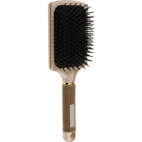 Comfort Professional Paddle Cushion Head Massage Brush Hairbrush Hair Comb for Stimulate Head Blood Circulation Massage Scalp