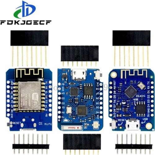 WeMos D1 Mini Pro V3.0 NodeMcu 4MB/16MB bytes Lua WIFI Internet of Things Development board based ESP8266 CH340G Nodemcu V2