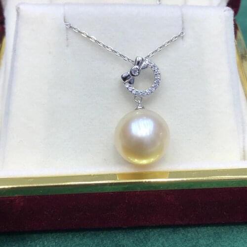 Party Gift 925 Sterling Silver Pendant Base Settings Mountings Findings Parts for Pearl Coral Jade Beads Stones Crystal