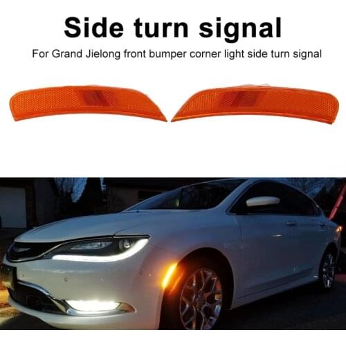 For Chrysler Pacifica 2017-2020 Front Left & Right Side Marker Light Lamp Turn Signal Light 68229422AA 68229423AA