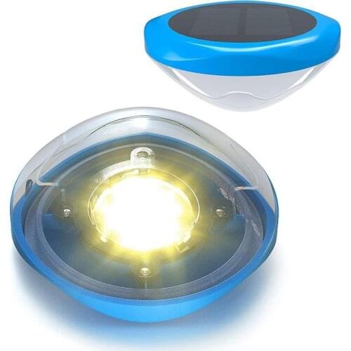 UFO Floating LED Pool Light Solar Powered with Auto-On at Night RGB Underwater Lamp Ball Lamp Swimming Pool Party Night Light