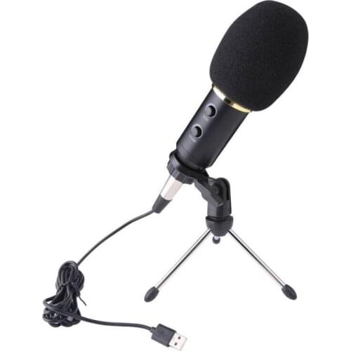 20pcs Professional USB Podcast Condenser Microphone PC Recording MIC with Stand Tripod