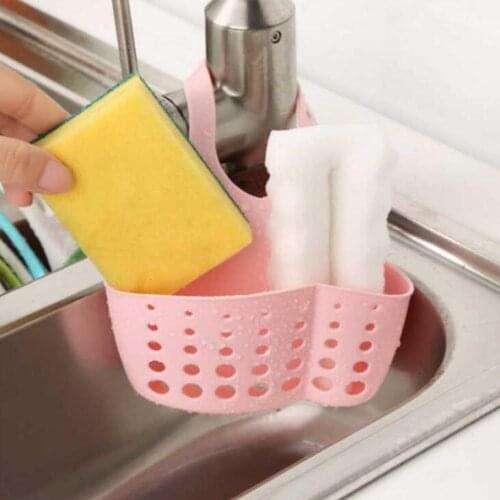 Kitchen Accessories Organizer Sink Shelf Soap Sponge Drain Rack Kitchen Holder Sink Shelf Drainer LX1966