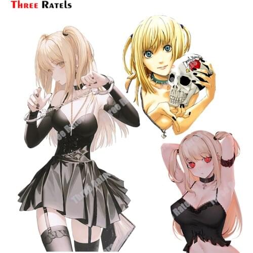 Three Ratels B321 Amane Misa Death Note Auto Accessory Anime Car Sticker Waterproof Property Vinyl Material Decals