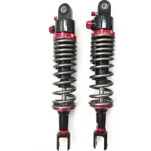 YOSS 1pair 7.5mm spring 335MM 340MM Motorcycles Shock Absorber for Honda Yamahaxmax 300 de 2017 Suzuki Kawasaki bikes ATV