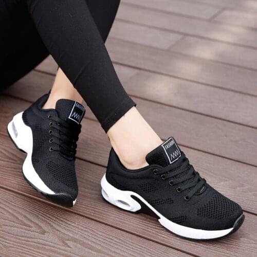 Tennis Shoes For Women Cool Woven Breathable Sneakers Woman Sports Shoes Comfortable Platform Sneakers Women Zapatos De Mujer