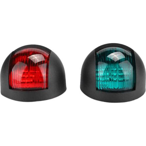 Boat boat accessories marine 2Pcs Signal Red Green LED Waterproof Boat Navigation Light 12V 24V handles boat
