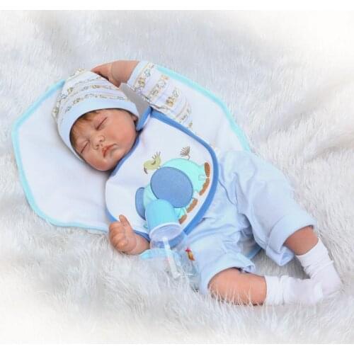 55cm Silicone Reborn Dolls Baby Newborn Dolls for Girls Xmas Gift 22Inch Reborn Doll Babies New Years Toy Birthday Gifts