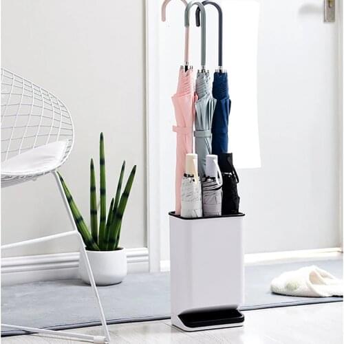 Door Umbrella Stand Umbrella Bucket Storage Rack Office Lobby Storage Bucket Household Umbrella Stand Door