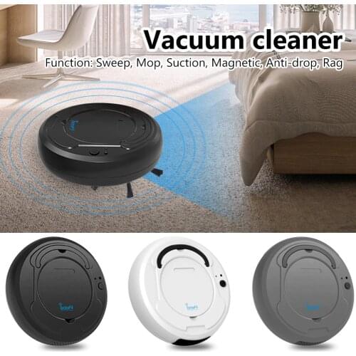 3-In-1 Auto Smart Sweeping Robot 1200Pa Vacuum Cleaner Dry Wet Floor Mop Home Automatic Smart Sweeper Rechargeable