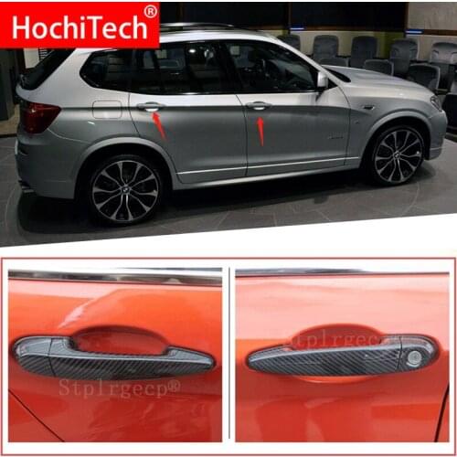 For BMW x3 E83 F25 xDrive35i xDrive28i xDrive20i M sport 2011-17 Accessories 100% real carbon fiber Auto outer door handle cover