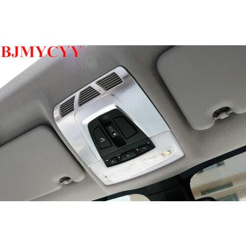 BJMYCYY Auto reading lamp decoration cover Car styling For BMW X1 F48 2016 2017 car accessories