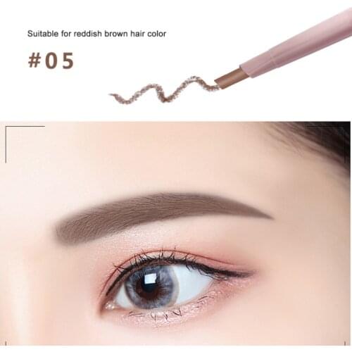 Double-headed Eyebrow Pencil Natural Long-lasting Waterproof And Sweat-proof Eyebrow Pencil Eyebrow Pen TSLM2