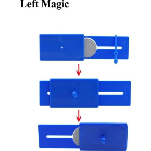 Creative kid toy coin tunnel educational toy magic tricks magic props close up street magic gift for children E3071