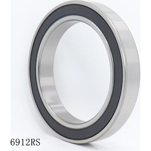 6912 2RS ABEC-1 (2PCS) 60x85x13MM Metric Thin Section Bearings 61912RS 6912RS