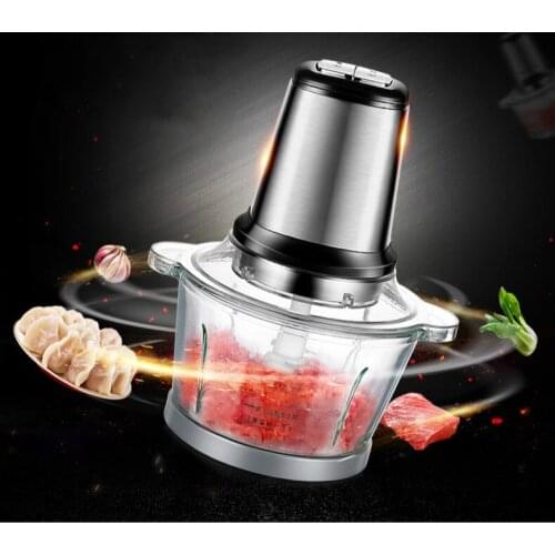 Meat Grinders The meat grinder USES electric stuffing to chop chili and stir garlic cloves NEW