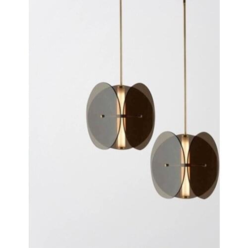 Nordic luminaria glass ball living room restaurant LED pendant lights deco chambre hanglamp hanging ceiling lamps