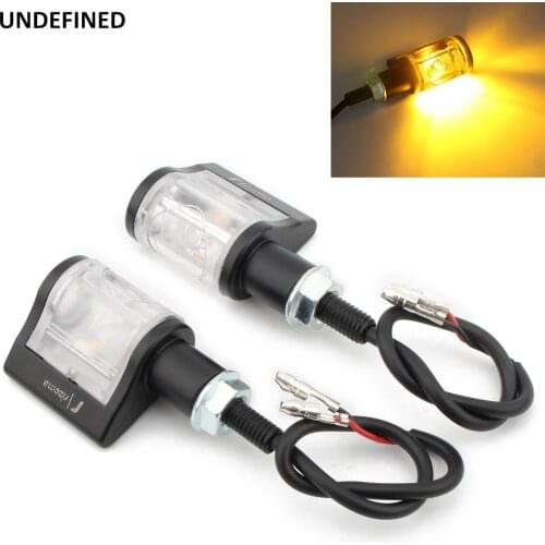 Universal Motorcycle Turn Signal Light LED 12V Indicator Flasher For Honda Yamaha Kawasaki Suzuki Chopper Bobber Mini