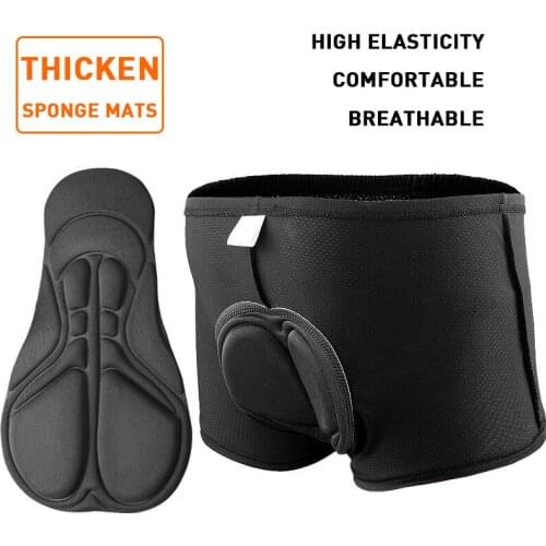 New Women Men Bicycles Cycling Shorts Shockproof Sponge 3D Gel Pad Shockproof Cycling Summer Cool Sports Short