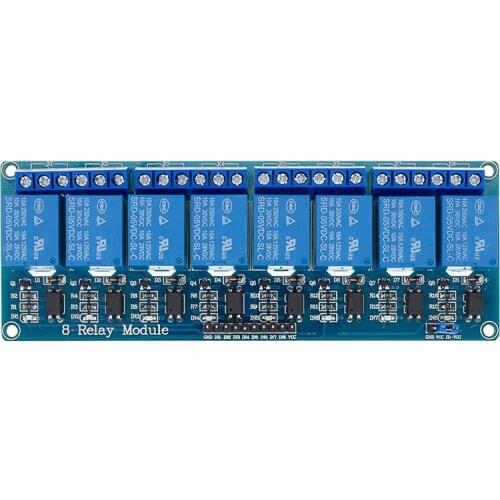 1pcs With optocoupler 8 channel 8-channel relay module relay control panel PLC relay 5V module