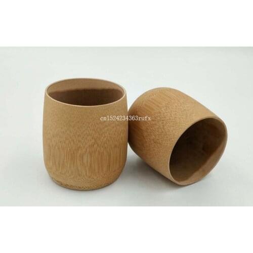 100 pcs Drinkware Cups Classical Wooden Beer Tea Coffee Cups Home Office Party Use Water Cups