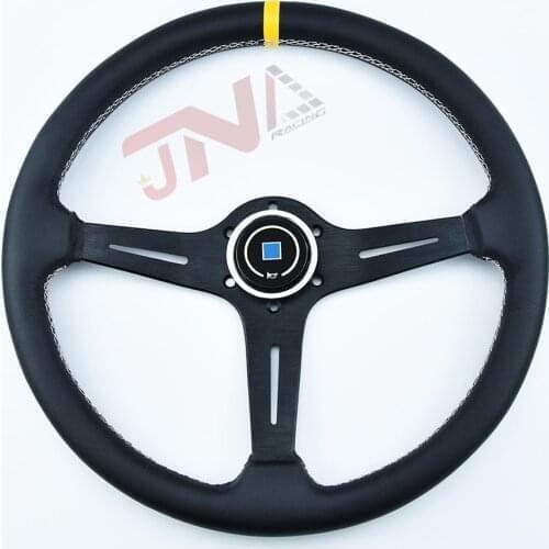 15inch JDM Steering Wheel with Titanium Spoke Universal Sport Steering Wheel