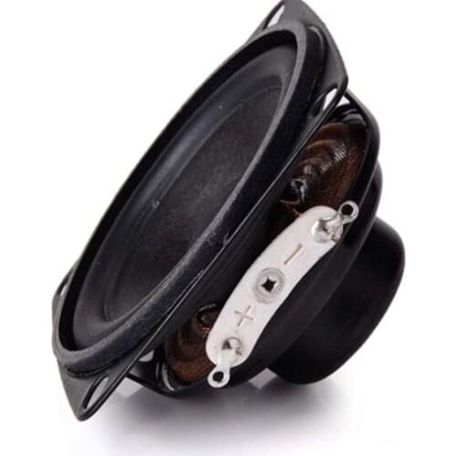 2pcs 52MM 4Ohm 5W Full-range speaker Loudspeaker Neodymium Rubber edge
