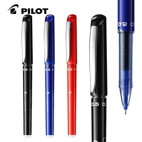 3/6pcs PILOT Syringe Gel Pen Tepoint BX-GR5 Large Capacity 0.5mm Student Special Black Signature Pen