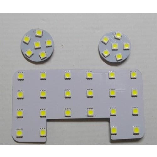 4x for Hyundai Elantra AD 2016~2020 Avante Interior Lights Dome Map Room Roof LED Lamps Reading Light Trunk 12V White Panel Lamp