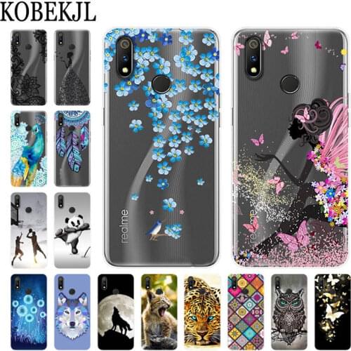Realme 3 Case Realme 3 Pro Case Cartoon TPU Soft Silicone Cover Phone Case For OPPO Realme3 3Pro Realme3Pro RMX1851 RMX1825 Case