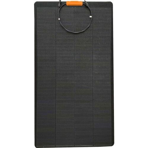 New Design flexible solar panel China ETFE 150W thin flim for RV, Caravan and Marine