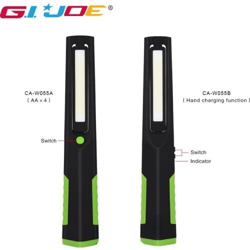 GIJOE usb rechargeable led work light power bank portable light hand power generation5 modes waterproof magnetic hook