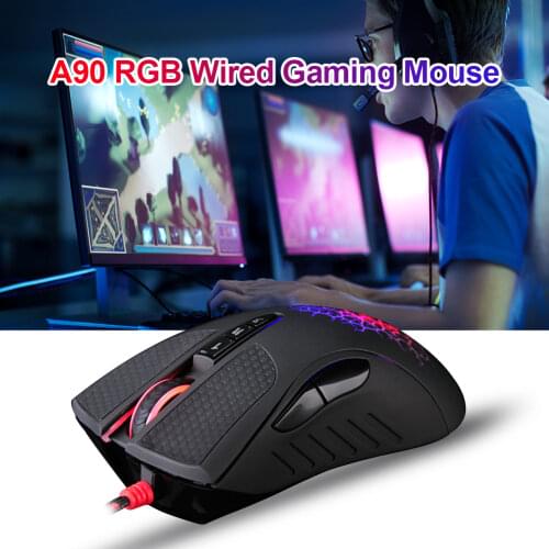 Gaming Mouse For Bloody A70 4000DPI USB Optical Gaming Mouse Colorful Glare Wired Mice Professional Gamer Mouce For Gamer