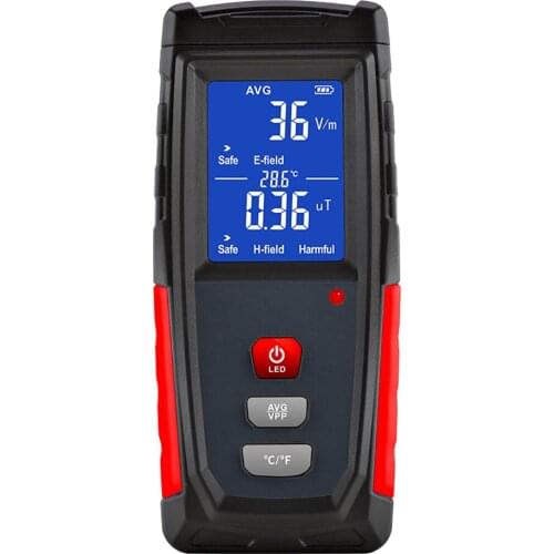 Measurement Tools Rechargeable Electromagnetic Field Radiation Handheld Detector Emf Meter Counter Emission Dosimeter Computer